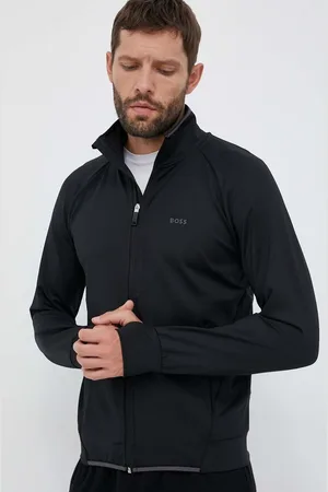 HUGO BOSS Mikina pánská, barva, hladká