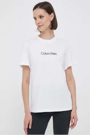 Calvin Klein Bavlněné tričko barva, K20K205448