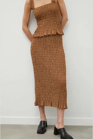 By Malene Birger Sukně barva, midi, pouzdrová