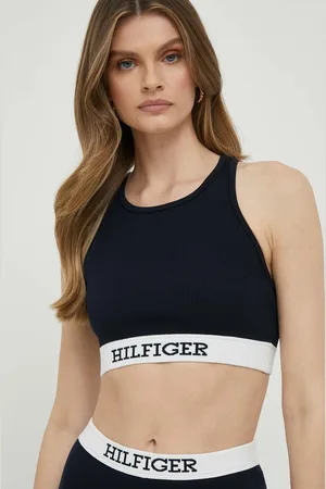 Tommy Hilfiger Top dámský, tmavomodrá barva
