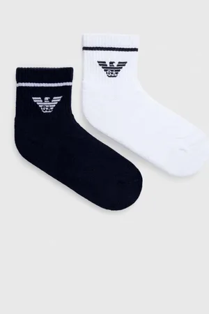 Emporio Armani Ponožky 2-pack tmavomodrá barva