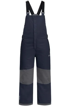Jack Wolfskin Dětské lyžařské kalhoty ACTAMIC 2L INS BIB tmavomodrá barva