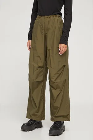 Tommy Hilfiger Kalhoty dámské, barva, široké, medium waist, DW0DW16387
