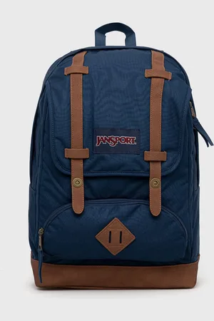 JanSport Batoh tmavomodrá barva, velký, hladký