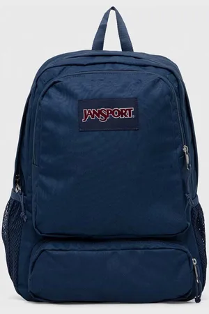 JanSport Batoh tmavomodrá barva, velký, hladký