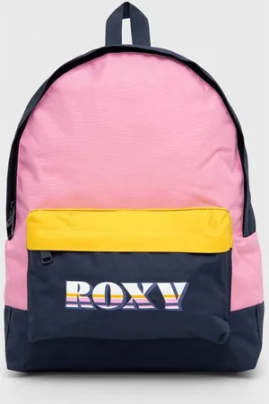 Roxy Batoh dámský, tmavomodrá barva, velký, vzorovaný