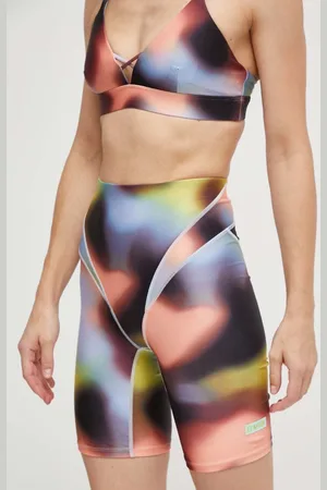 P.E Nation Tréninkové šortky Cyper vzorované, high waist
