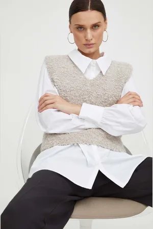 By Malene Birger Vlněná vesta barva