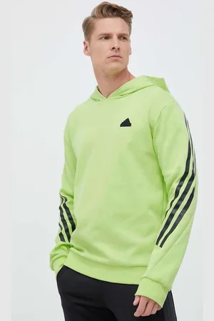 adidas Mikina pánská, barva, s kapucí, s potiskem