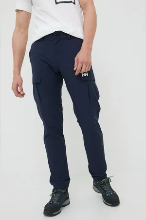 Helly Hansen Outdoorové kalhoty HH QD CARGO tmavomodrá barva, 33996