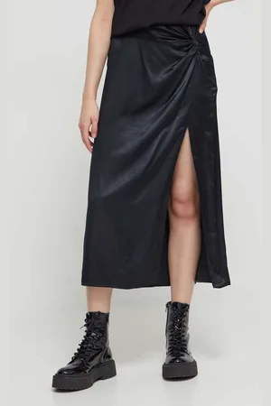 Abercrombie & Fitch Sukně barva, midi