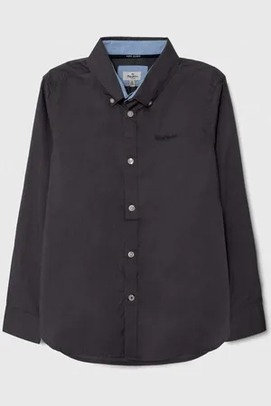 Pepe Jeans Dětská bavlněná košile barva