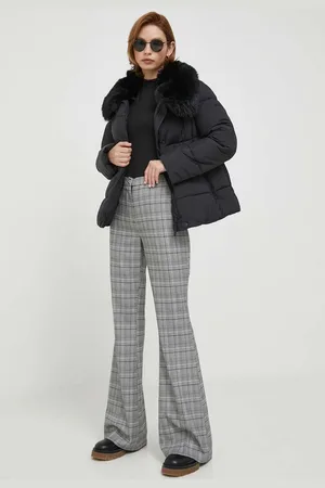 ARTIGLI Kalhoty dámské, barva, zvony, high waist