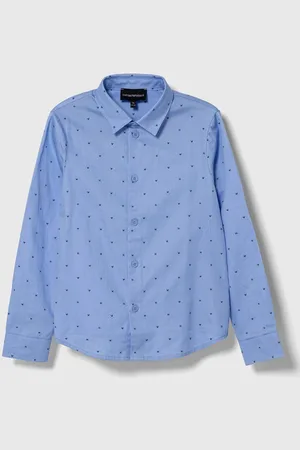 Emporio Armani Dětská bavlněná košile