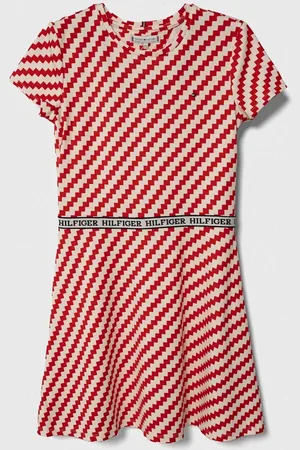 Tommy Hilfiger Dívčí šaty barva, mini