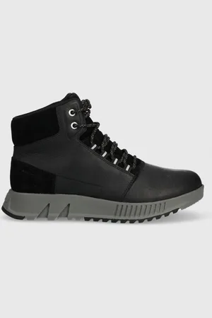sorel Kožené boty MAC HILL LITE MID WP pánské, barva, 2048841010