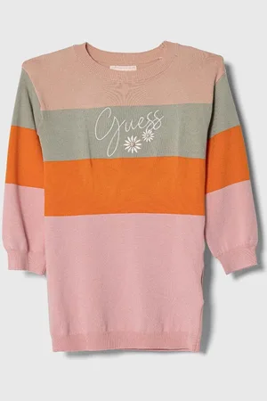Guess Dívčí šaty barva, mini
