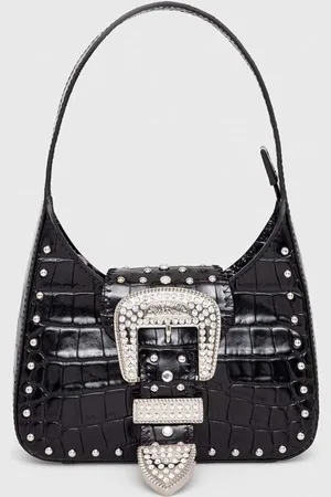 Moschino Kožená kabelka barva