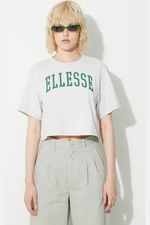 Ellesse Bavlněné tričko barva, SGR17855-GREYMARL