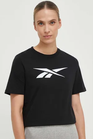 Reebok Bavlněné tričko barva, 100073066