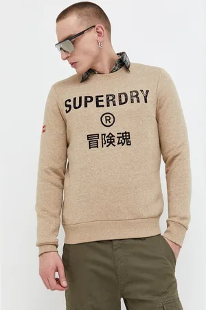 Superdry Mikina pánská, barva, s potiskem