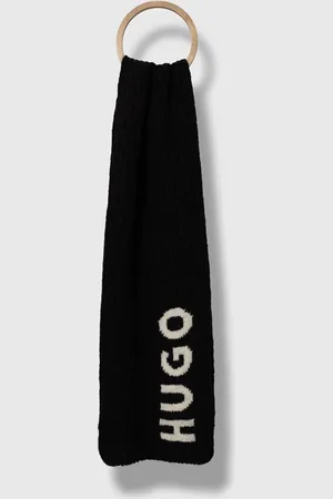 HUGO BOSS Vlněná šála barva