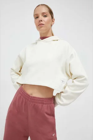 Reebok Mikina dámská, barva, s kapucí, hladká
