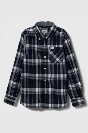 Pepe Jeans Dětská bavlněná košile barva