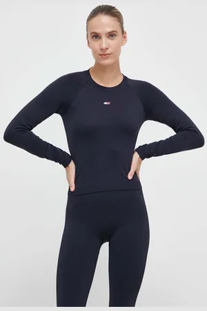 Tommy Hilfiger Tričko s dlouhým rukávem tmavomodrá barva