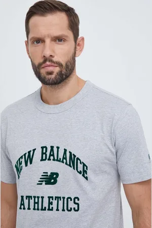 New Balance Bavlněné tričko barva, s aplikací