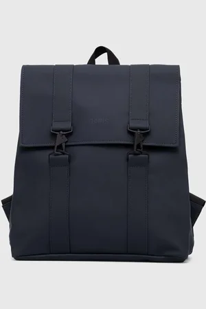 Rains Batoh 13300 Backpacks tmavomodrá barva, velký, hladký