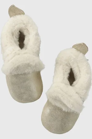 Shoo Pom Kojenecké semišové boty barva