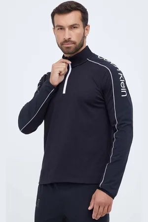 Calvin Klein Tréninkové tričko s dlouhým rukávem barva, s potiskem