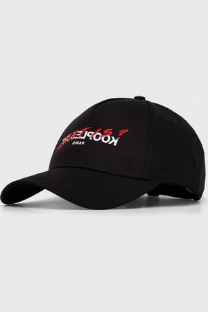 The Kooples Bavlněná baseballová čepice barva, s potiskem, AHHA20013K