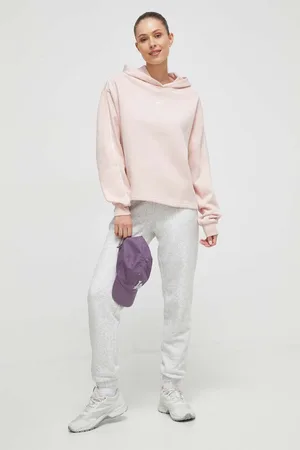 Reebok Mikina dámská, barva, s kapucí, hladká
