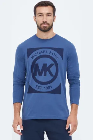 Michael Kors Bavlněný salonek s dlouhým rukávem s potiskem, 6F35K11011