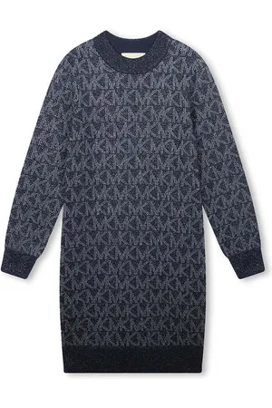 Michael Kors Dívčí šaty tmavomodrá barva, mini