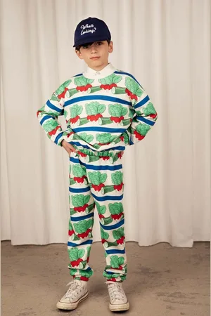 Mini Rodini Dětská bavlněná mikina vzorovaná