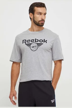 Reebok Bavlněné tričko Basketball barva, s potiskem
