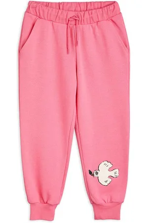 Mini Rodini Dětské bavlněné tepláky x Wrangler barva, s aplikací