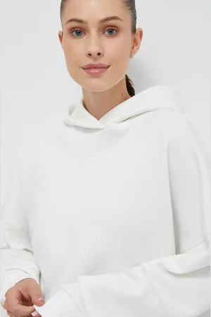 Reebok Mikina LUX COLLECTION dámská, barva, s kapucí, s aplikací, 100035627
