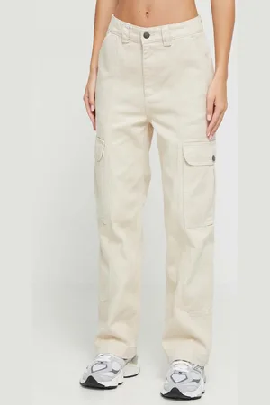 Billabong Kalhoty dámské, barva, jednoduché, high waist