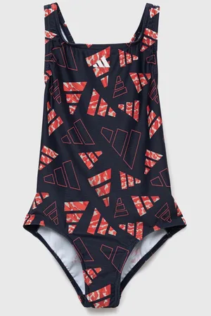 adidas Jednodílné dětské plavky tmavomodrá barva