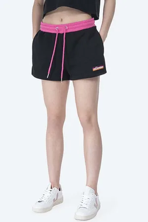 Ellesse Kraťasy Tang dámské, barva, s aplikací, medium waist, SGI11073-WHITE