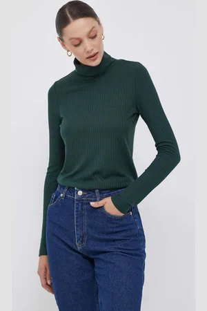 Pepe Jeans Tričko s dlouhým rukávem DEBORAH barva, s golfem