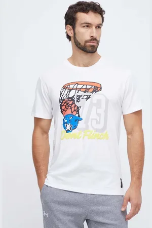 PUMA Bavlněné tričko barva, s potiskem