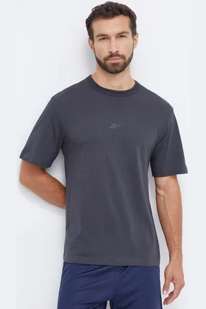 Reebok Bavlněné tričko barva, s potiskem, 100070664