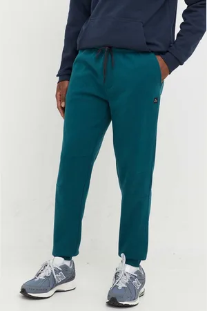 Rip Curl Tepláky pánské, zelená barva, hladké