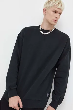 Rip Curl Bavlněná mikina pánská, barva, hladká