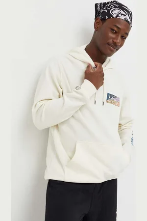 Rip Curl Mikina pánská, barva, s kapucí, s potiskem